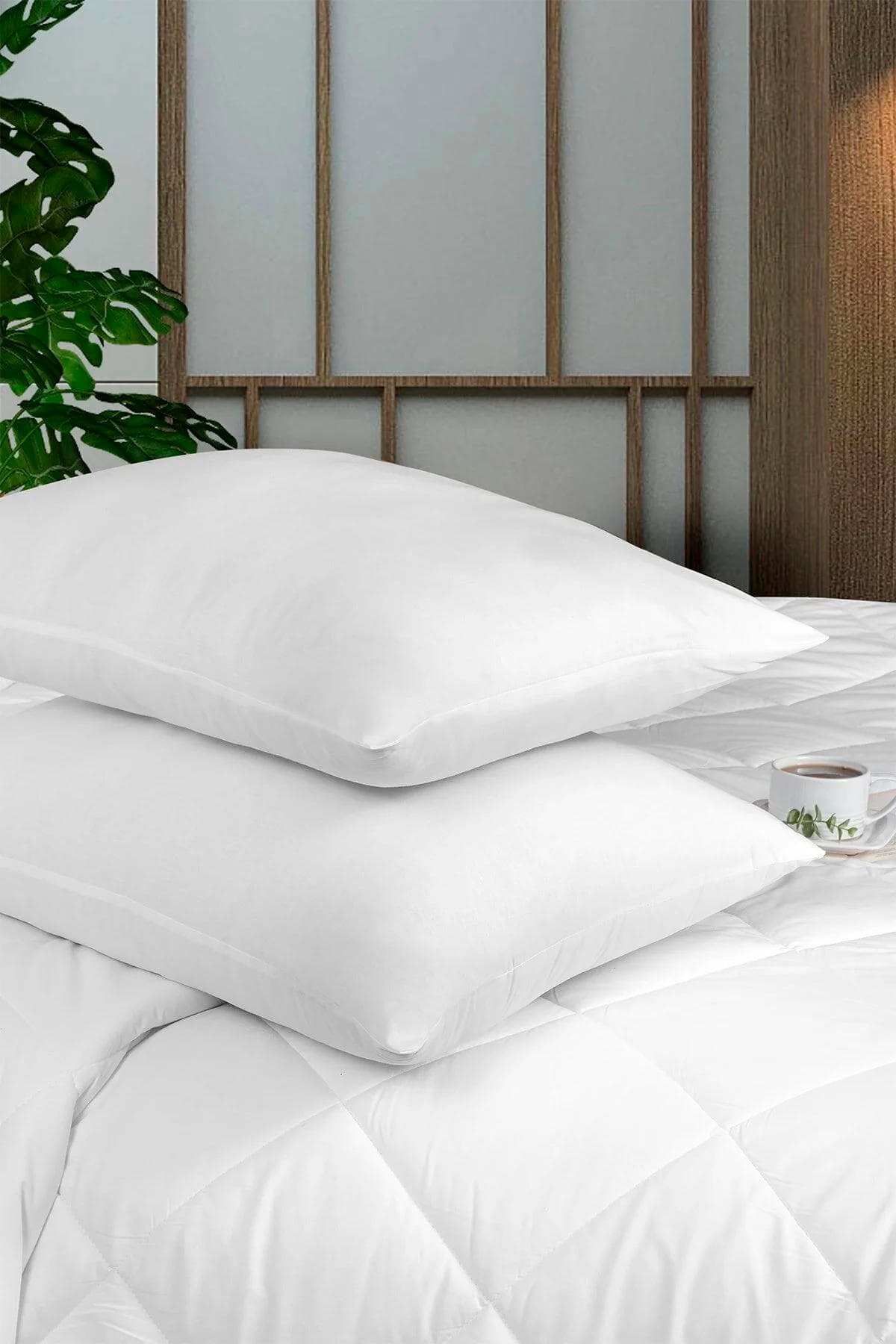 بالش ۲ عددی Pierre Cardin مدل Soft میکروفایبر - سفید
