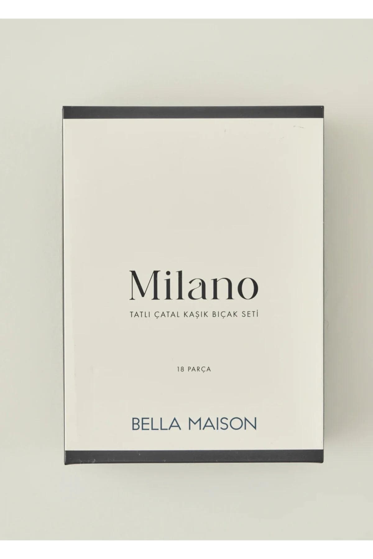 ست قاشق چنگال چاقو Bella Maison مدل Milano استیل