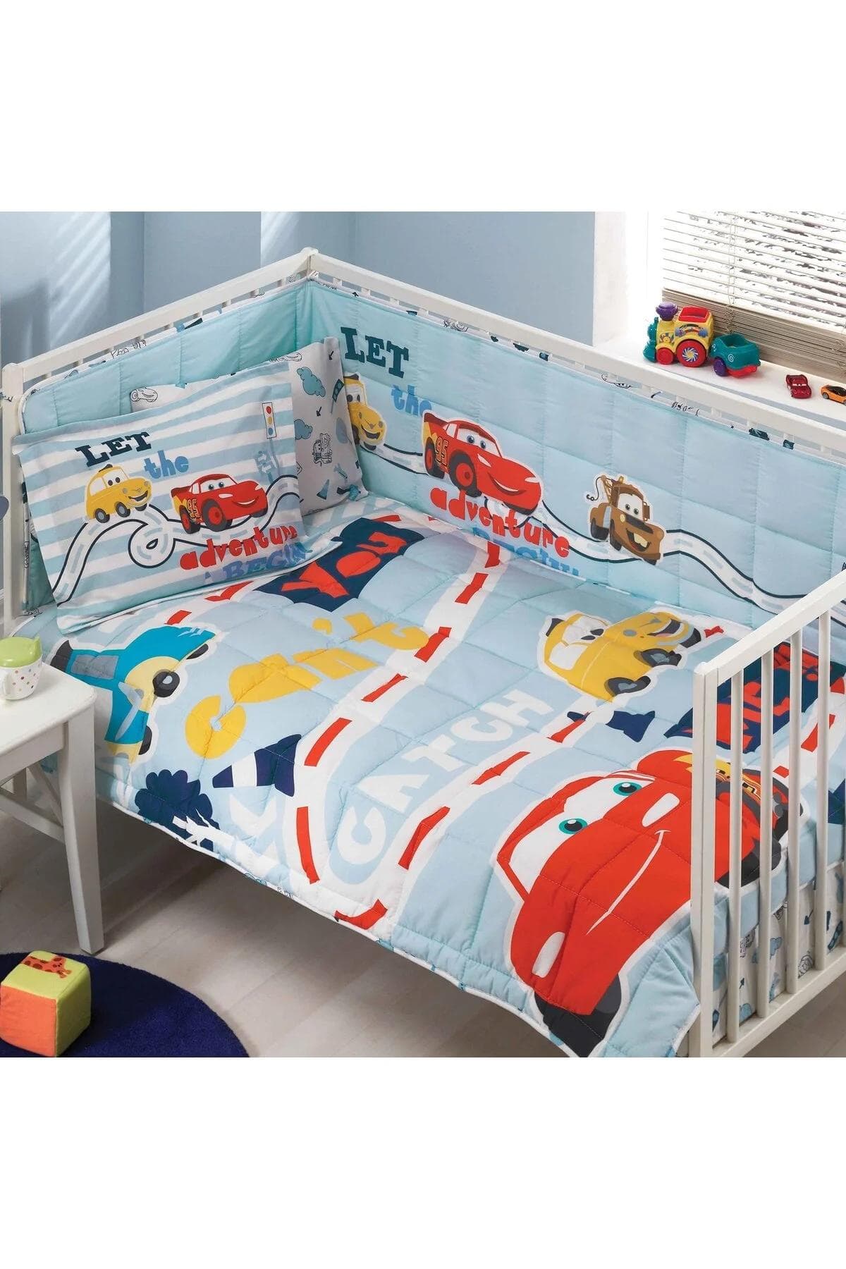 سرویس خواب کودک Taç مدل Disney Cars پنبهای