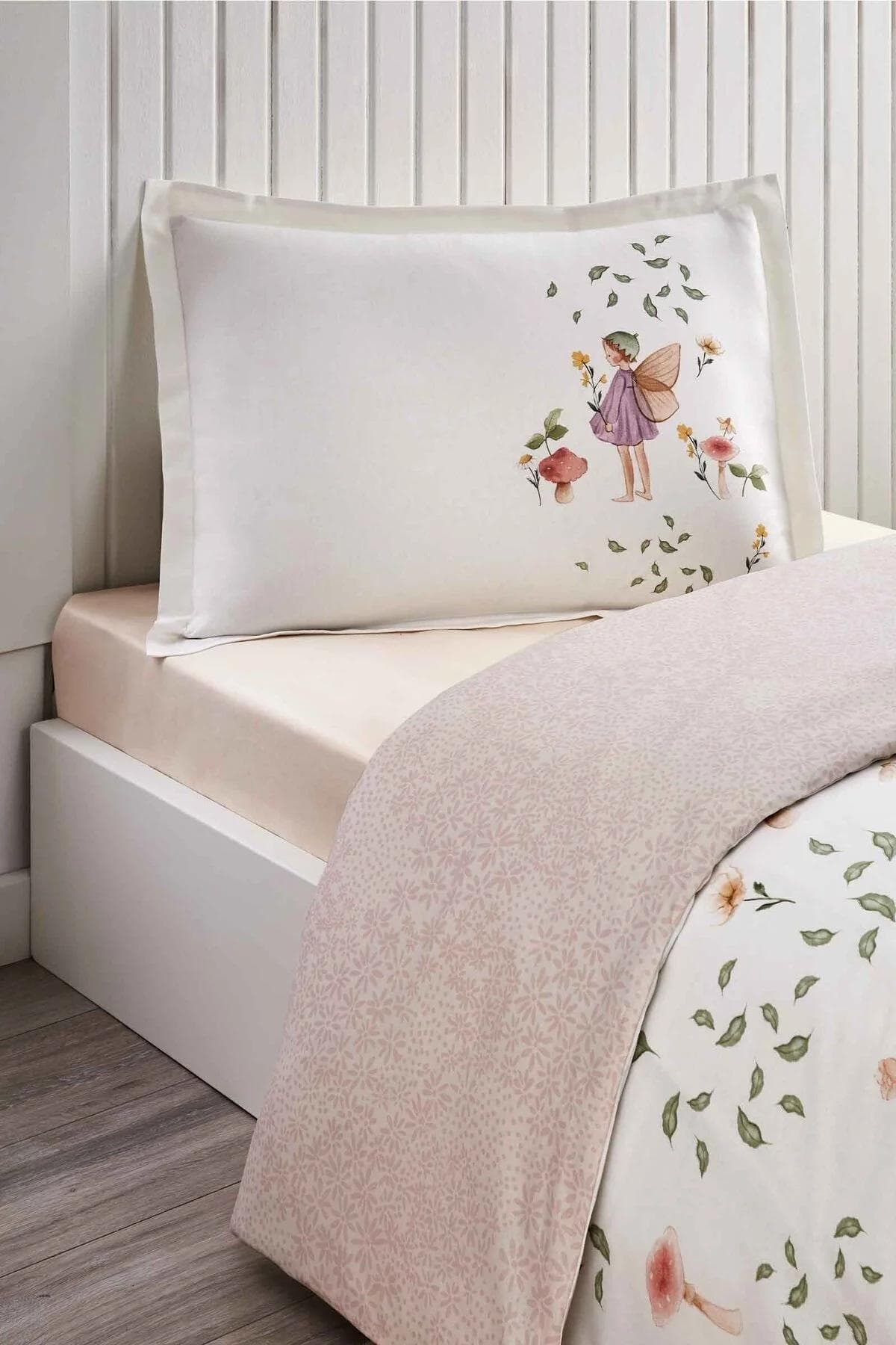 سرویس روتختی یک نفره Özdilek مدل Pembee Fairy Blossom