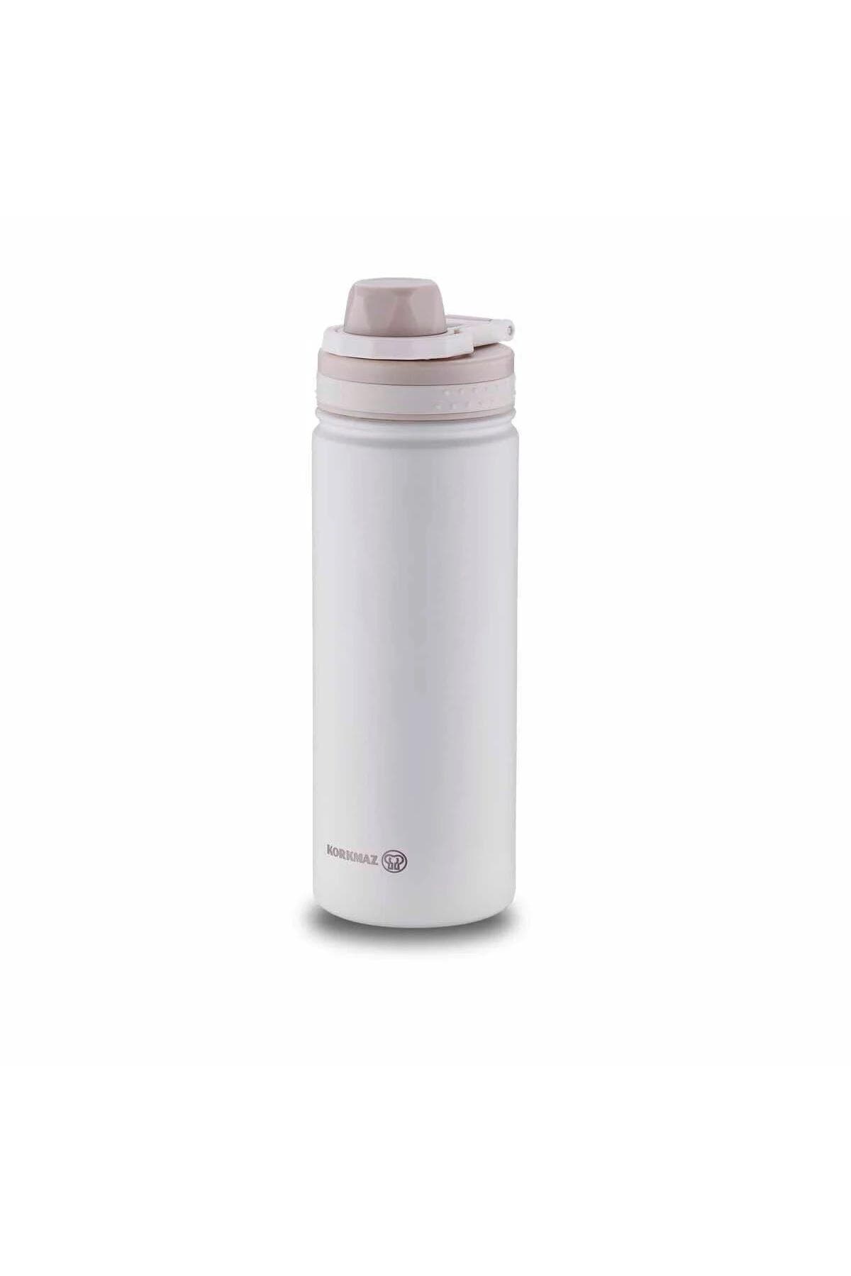 فلاسک KORKMAZ مدل Essentials Sport استیل ضدزنگ - خاکستری