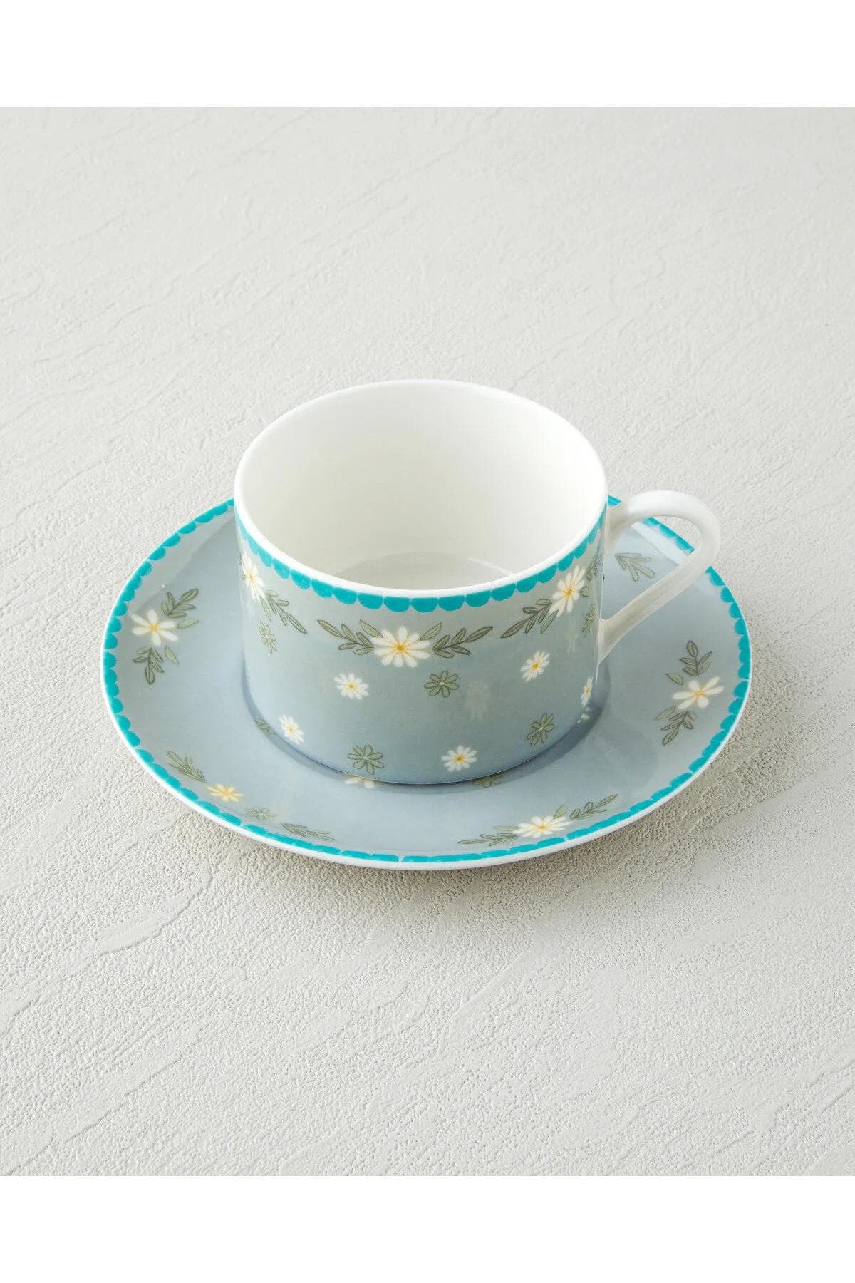 سرویس فنجان چای دو نفره چینی English Home مدل Lora Daisy - چندرنگ