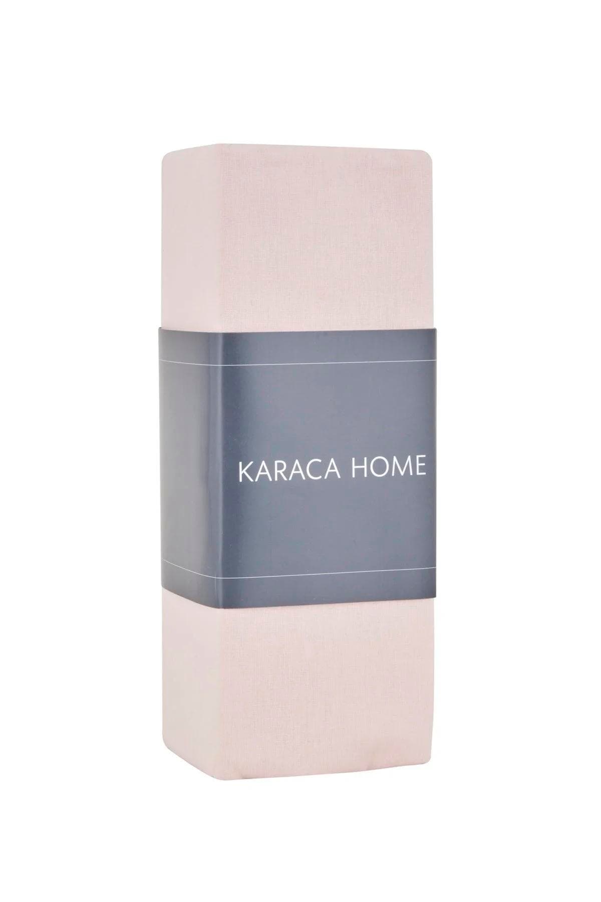 ملحفه کشدار یک نفره Karaca Home مدل Toprak پنبهای