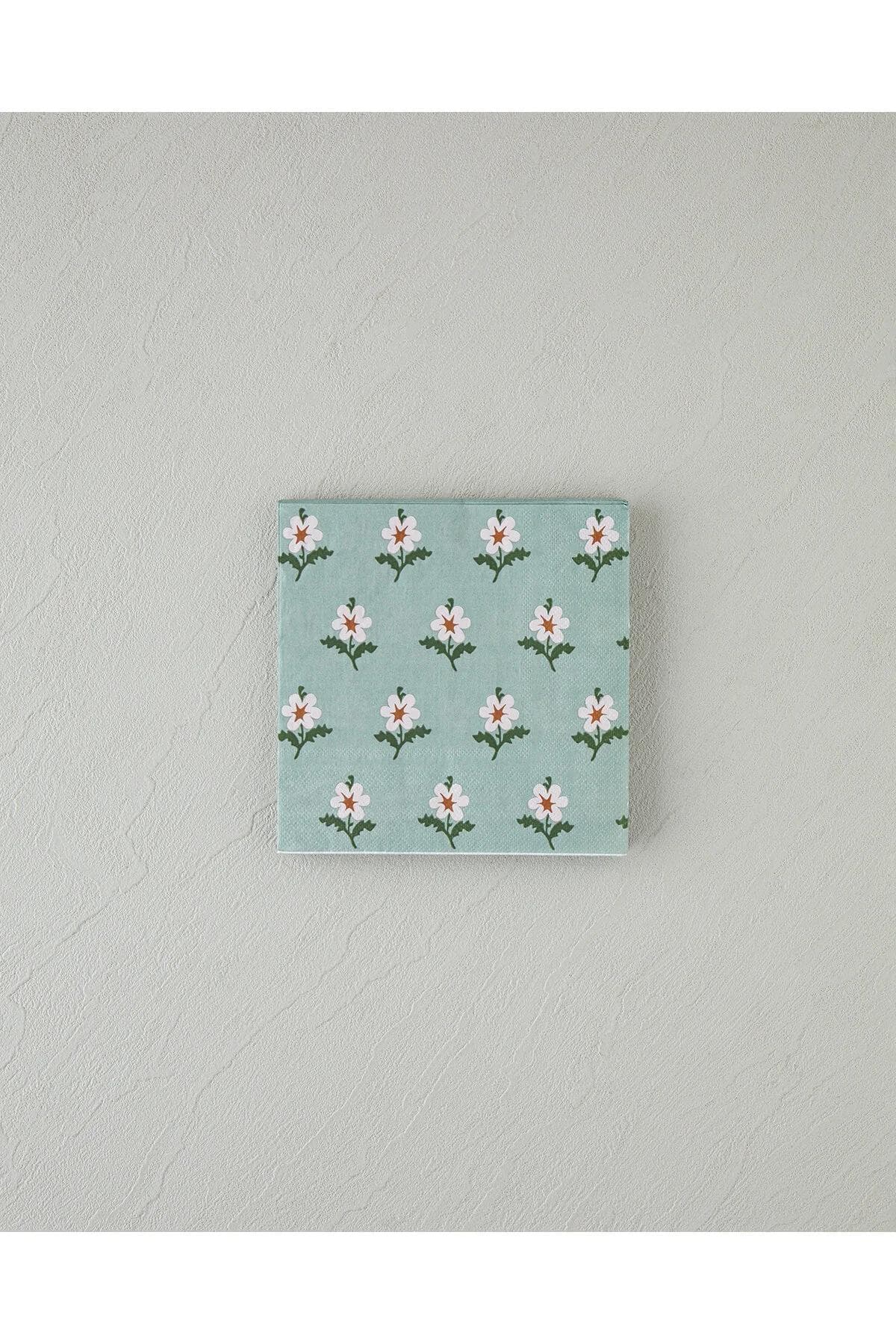 دستمال کاغذی ۲۰ عددی English Home مدل Retro Floral - سبز