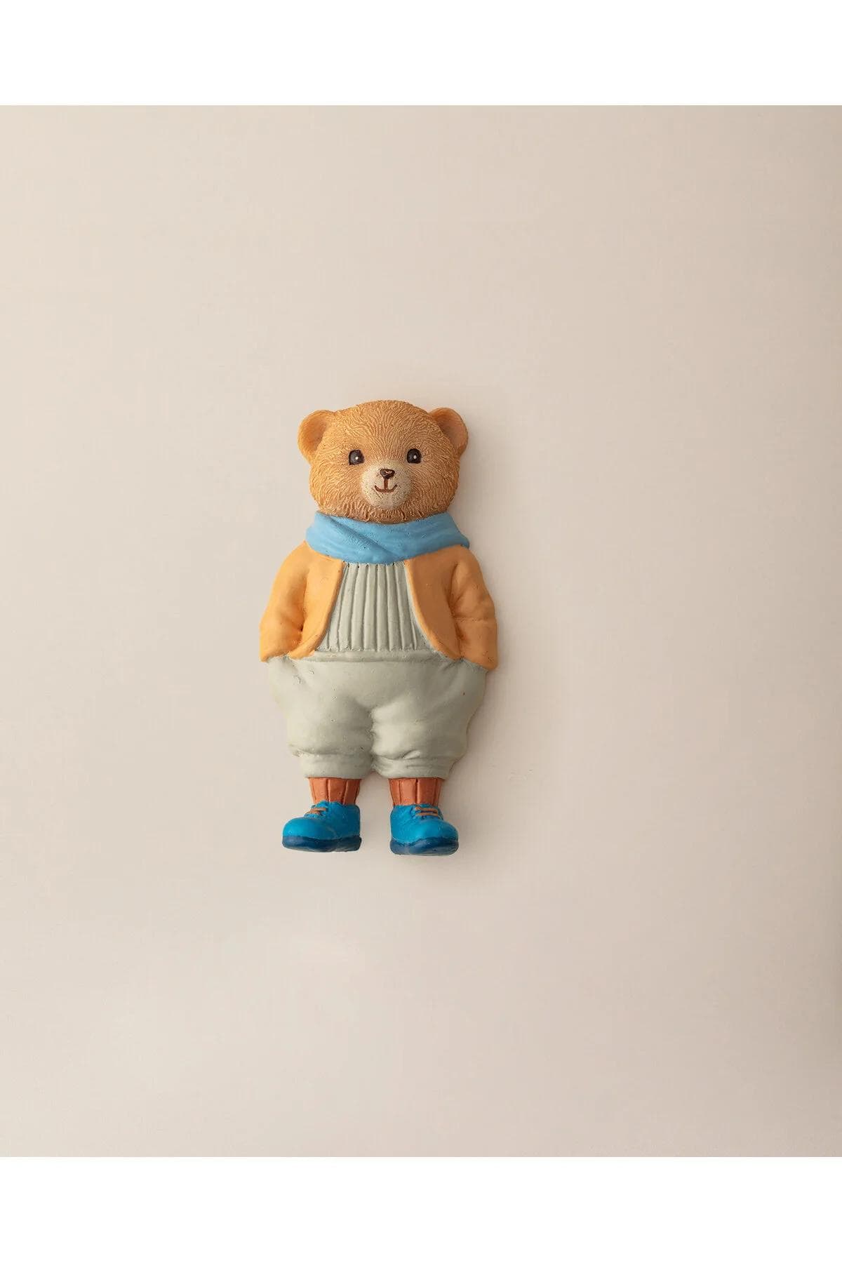مگنت Madame Coco مدل Paddington Bear رزین - چندرنگ