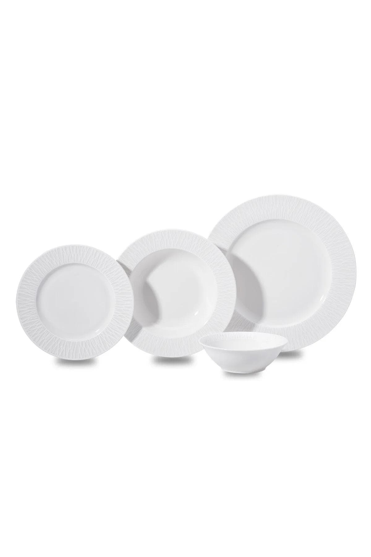 سرویس غذاخوری ۱۲ نفره KORKMAZ مدل Perla Collection A8327