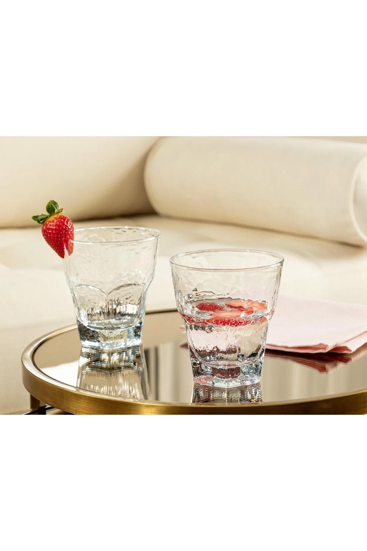 ست لیوان آبخوری Madame Coco مدل Floressa شیشهای