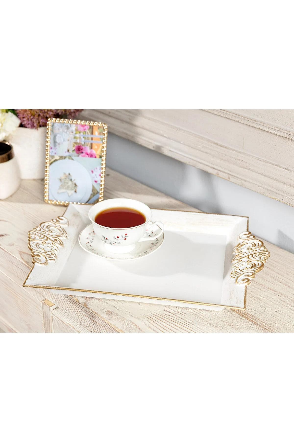 سینی بزرگ Madame Coco مدل Barroco پلاستیکی - اکرو