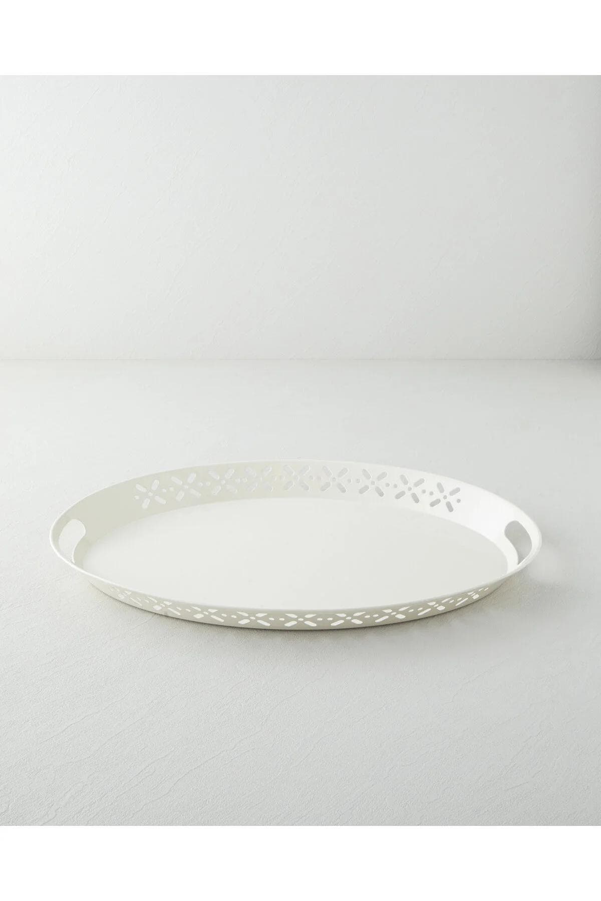 سینی English Home مدل Core Metal فلزی - کرم