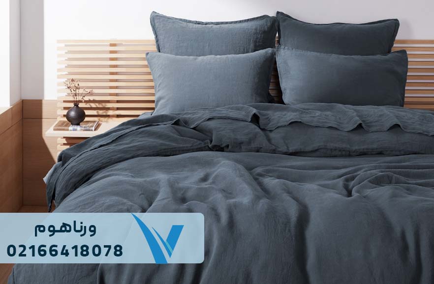 خرید نیم ست ملحفه دونفره کتان