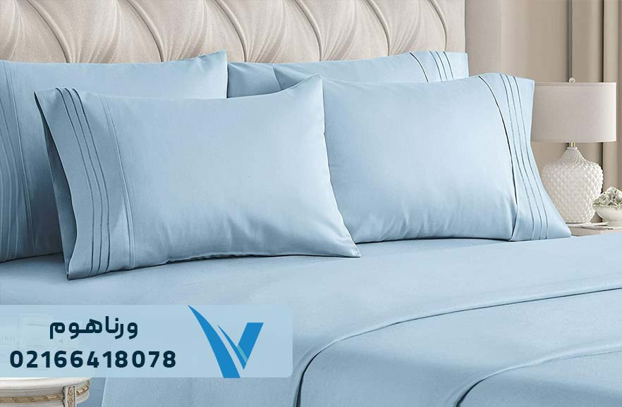 خرید نیم ست ملحفه دونفره کتان